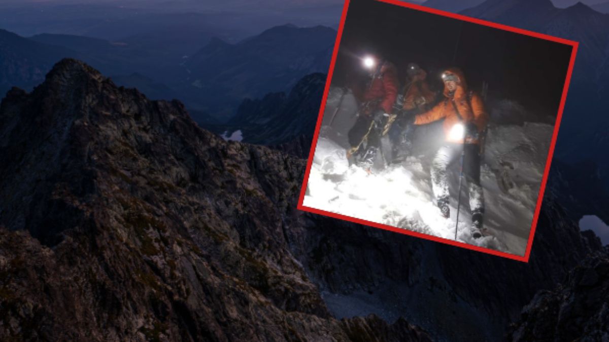 Polski turysta utknął po zmroku w słowackich Tatrach Zachodnich