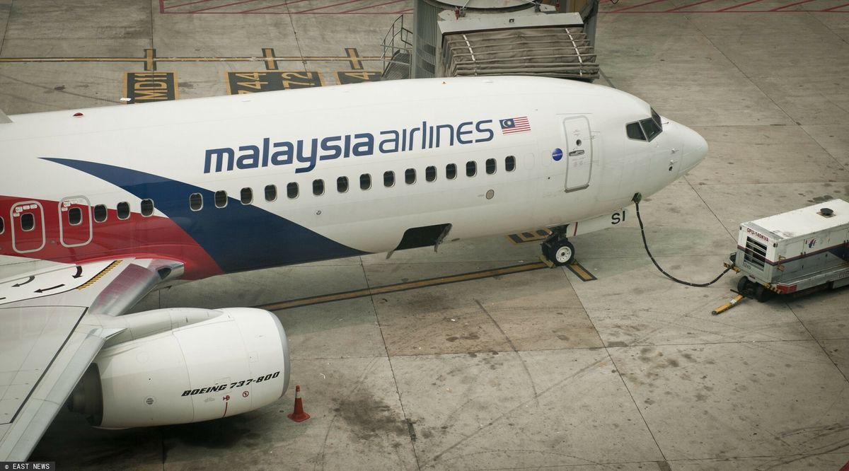 Boeing Malaysia Airlines na lotnisku w Kuala Lumpur