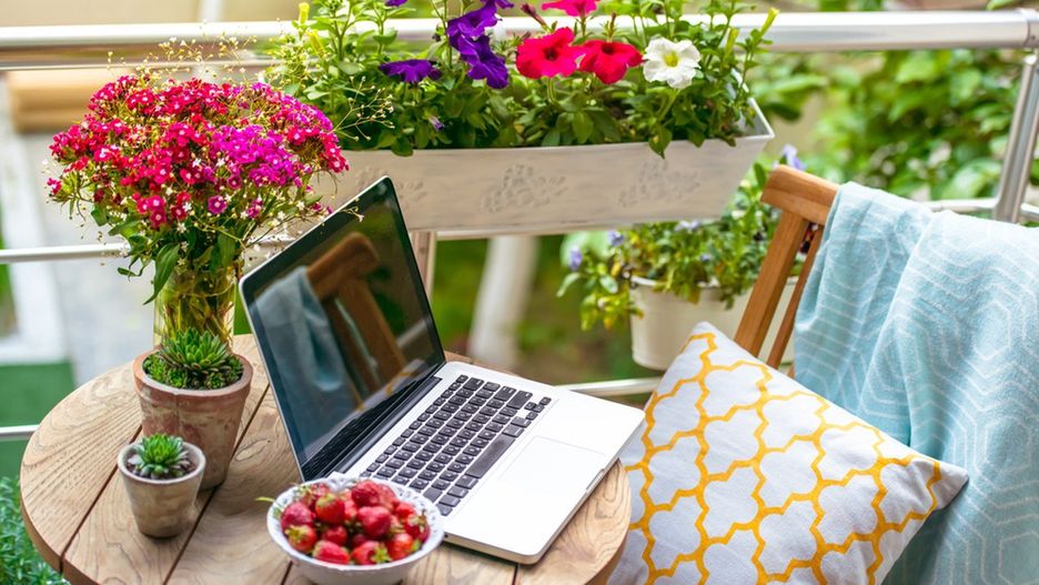 Ergonomia, względy praktyczne i nutka stylu - aranżacja balkonu gotowa