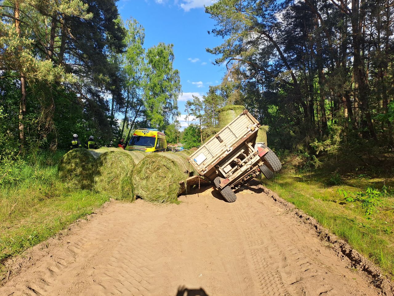 Tragiczny wypadek rolnika na Podlasiu