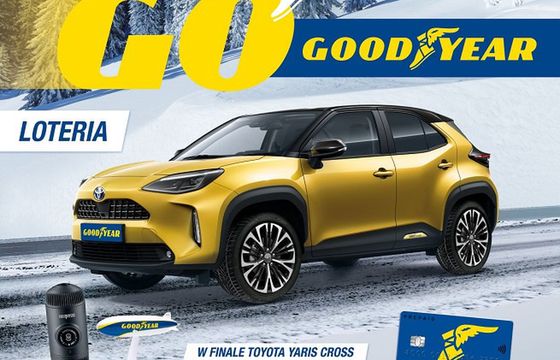 Toyota Yaris Cross nagrodą w loterii Goodyear