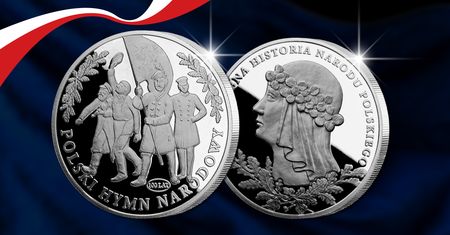 Wszystko zaczęło się we Włoszech. Historia hymnu na wyjątkowym numizmacie