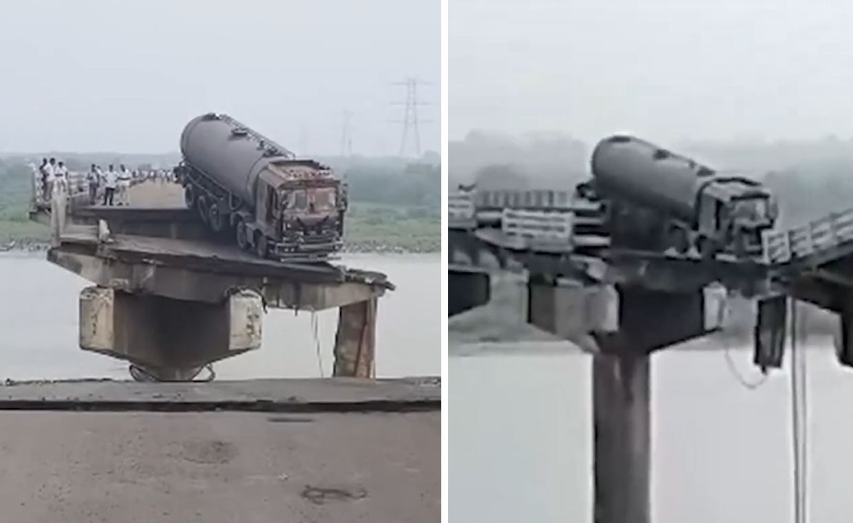 Katastrofa mostu w Indiach. Mieszkańcy ruszyli z pomocą