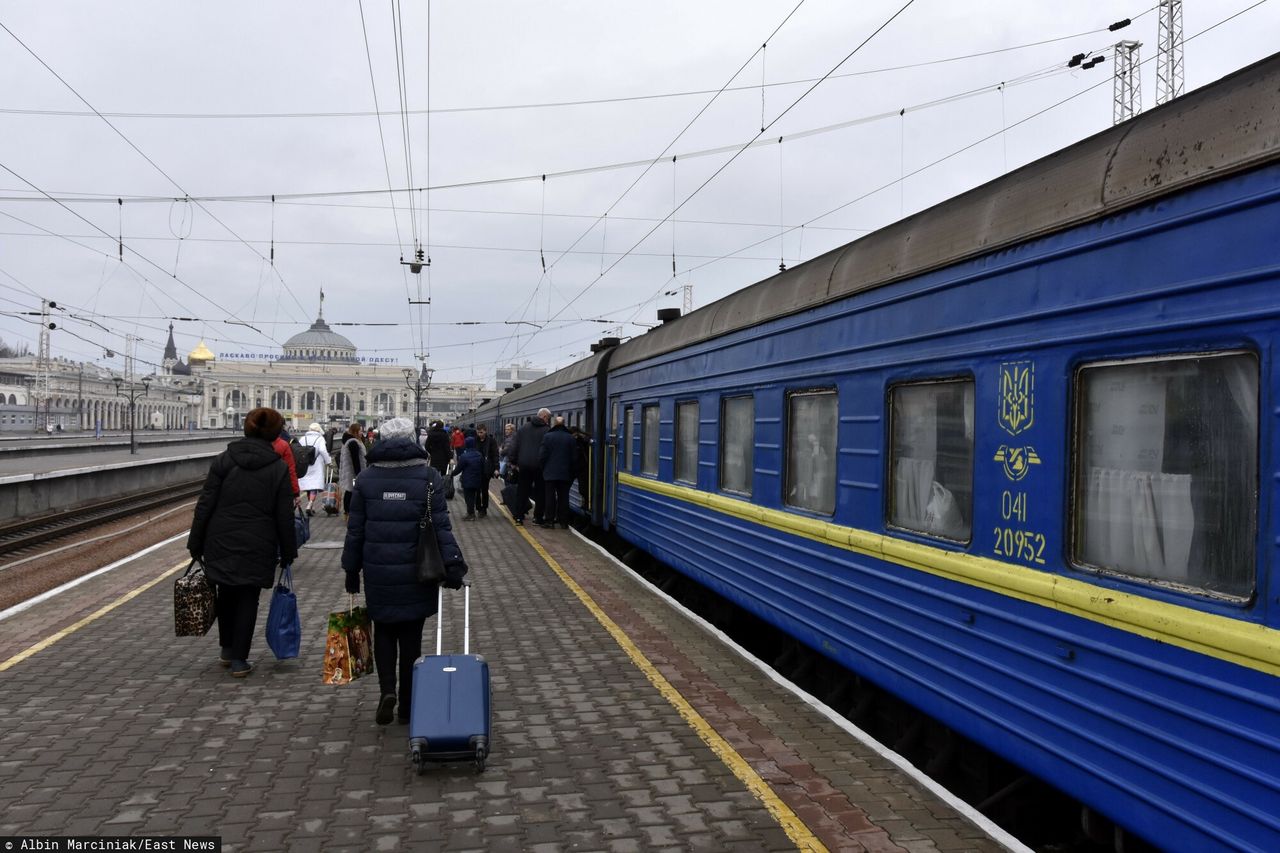 Niektórzy Ukraińcy chcą opuścić kraj