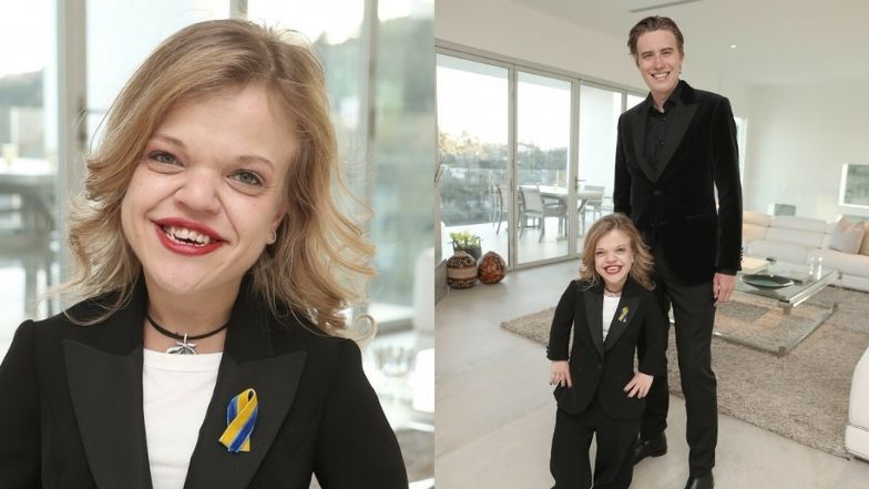 Anna Dzieduszycka i twórcy "Sukienki" pozują w Los Angeles