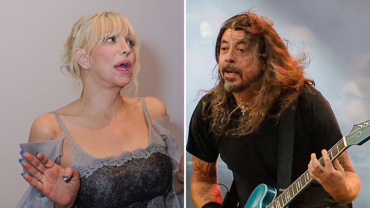 Courtney Love oskarża Dave'a Grohla o romansowanie z jej córką 