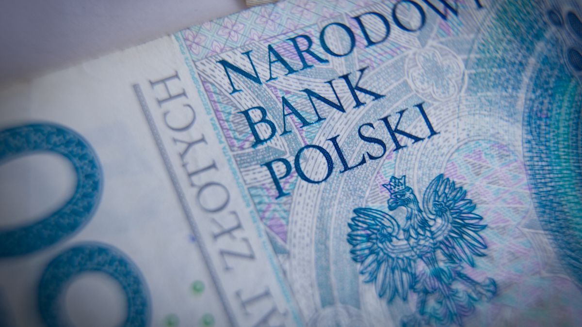 Zbliżenie banknotu 50 złotych