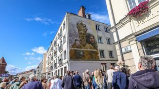 Gdańsk: Powstał mural, upamiętniający Zbigniewa i Macieja Kosycarzy