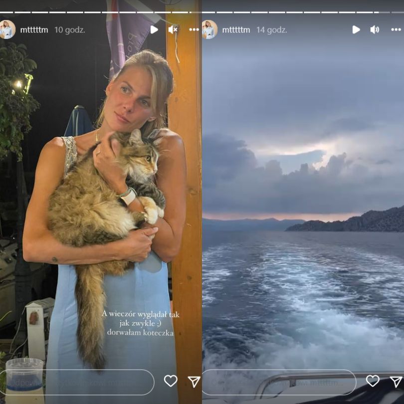 Marta Wierzbicka wypoczywa w Grecji