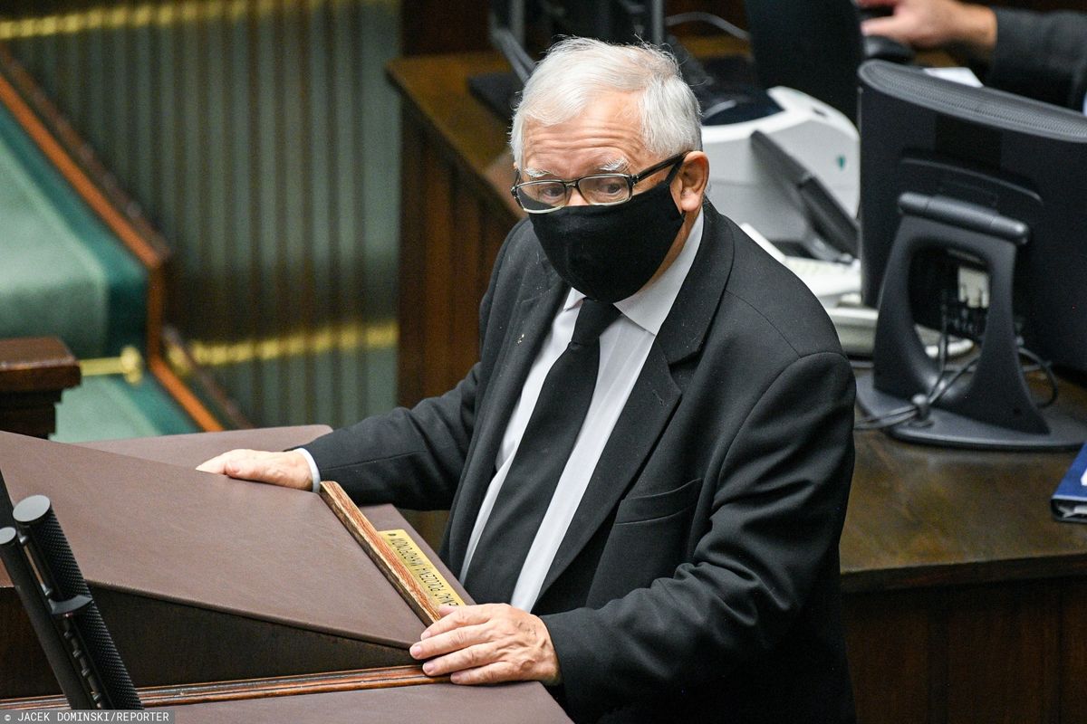 Sejm. Jarosław Kaczyński opuścił salę obrad / foto ilustracyjne
