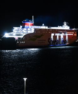 Rejs Stena Spirit. Nocna ewakuacja pasażera