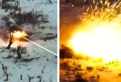 Broń z USA w akcji na froncie. Bez litości dla T-90