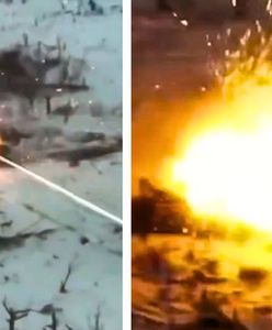 Broń z USA w akcji na froncie. Bez litości dla T-90