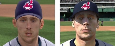 Porównanie postaci z MLB 2K9 (X360) i MLB 09 The Show (PS3)