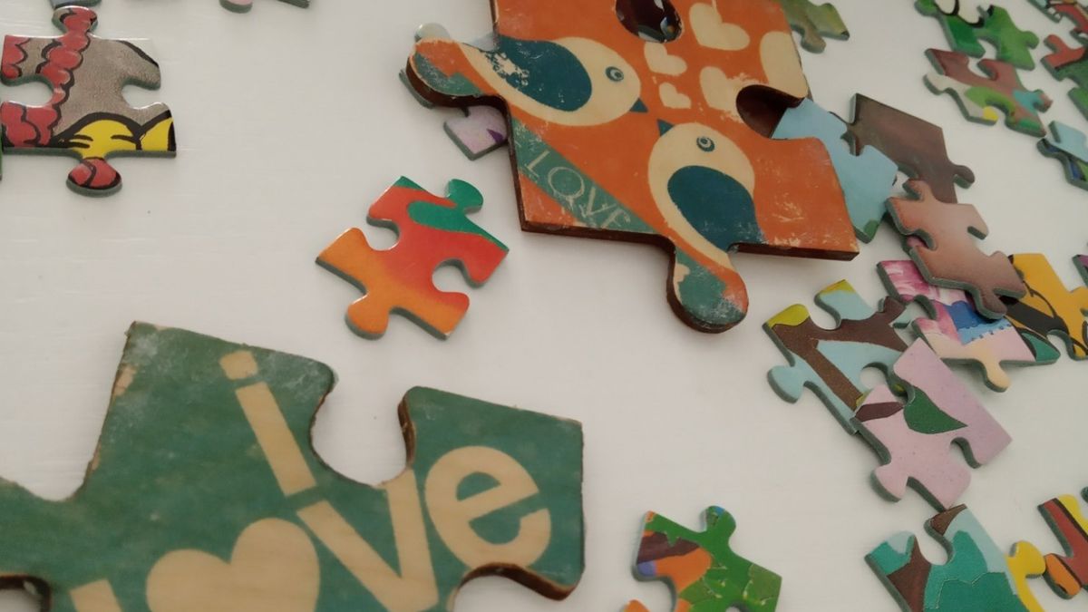 puzzle własnoręcznie zrobione podkładki