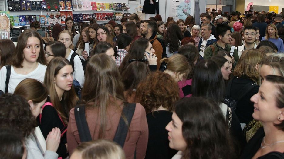 Tak wyglądały Międzynarodowe Targi Książki w Krakowie w sobotę 29.10