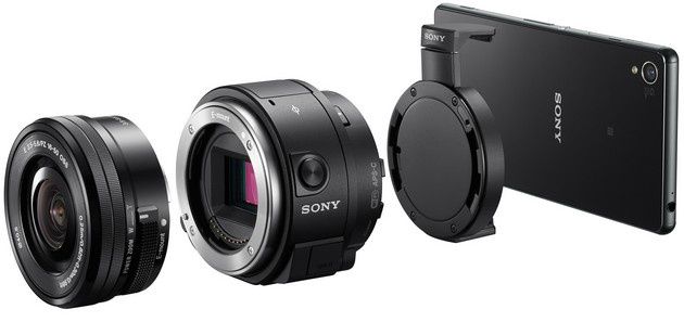 Sony ILCE-QX1 wygląd