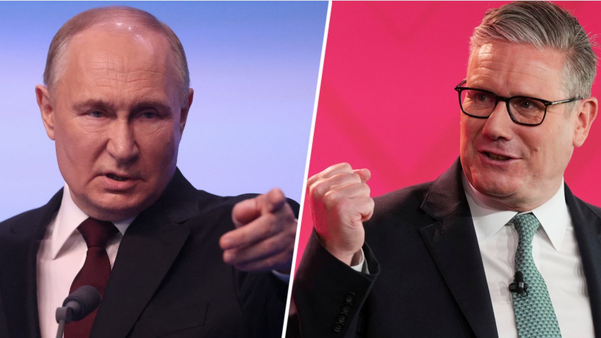 Władimir Putin / Keir Starmer