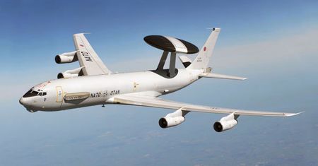 Rosjanie chcieli zestrzelić francuski samolot E-3 Sentry. To cenny AWACS