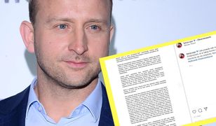 "Do zobaczenia w sądzie". Porażające oświadczenie Borysa Szyca ws. zarzutów Latkowskiego