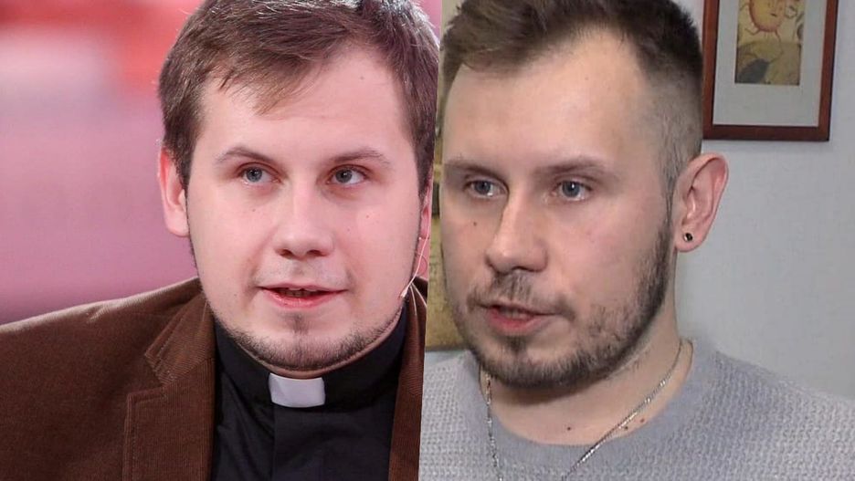 przełomowy materiał z byłym księdzem w "19.30"