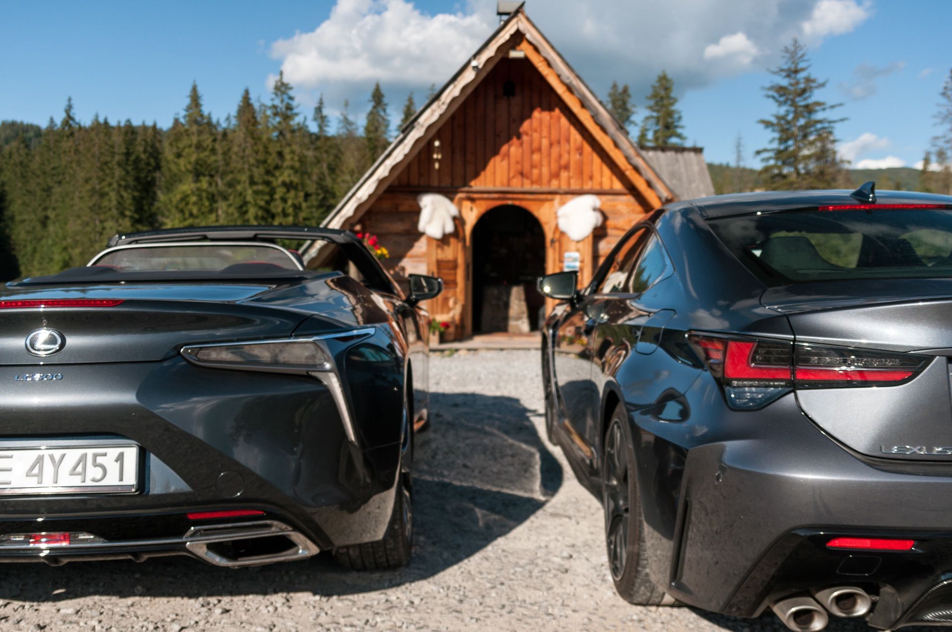 Lexusy w Tatrach