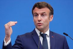 Macron nie chciał mówić o "ludobójstwie" w Ukrainie. Teraz się tłumaczy