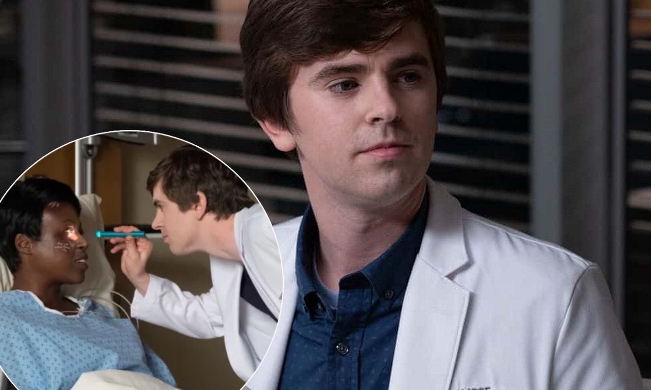 Freddie Highmore jako doktor Shaun Murphy w serialu "The Good Doctor". Siódmy sezon będzie ostatni