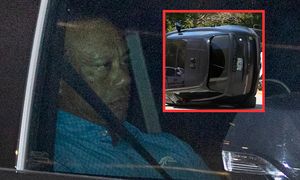 Tiger Woods zwolniony z aresztu po dachowaniu autem. Odmówił badań