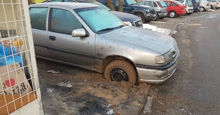 Lublin: Tak się kończy parkowanie na klepisku