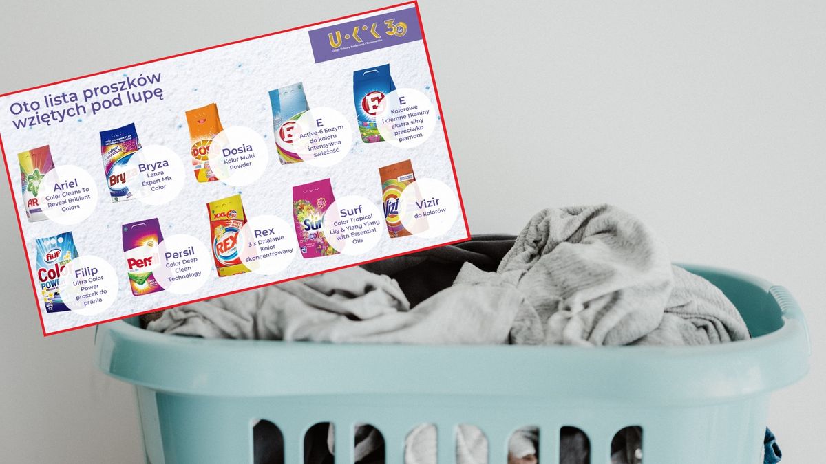 UOKiK zbadał 10 popularnych proszków do prania. Sprawdź, który jest najelpszy