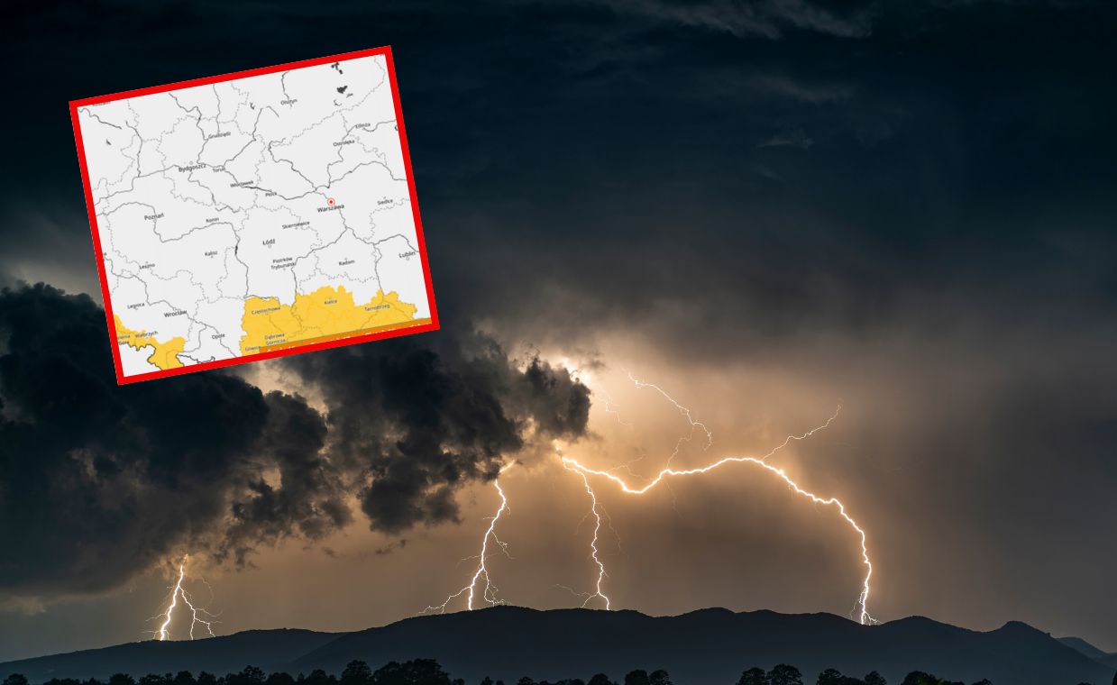 Nadchodzą pierwsze wiosenne burze w 2025 roku. W których regionach będzie niebezpiecznie?