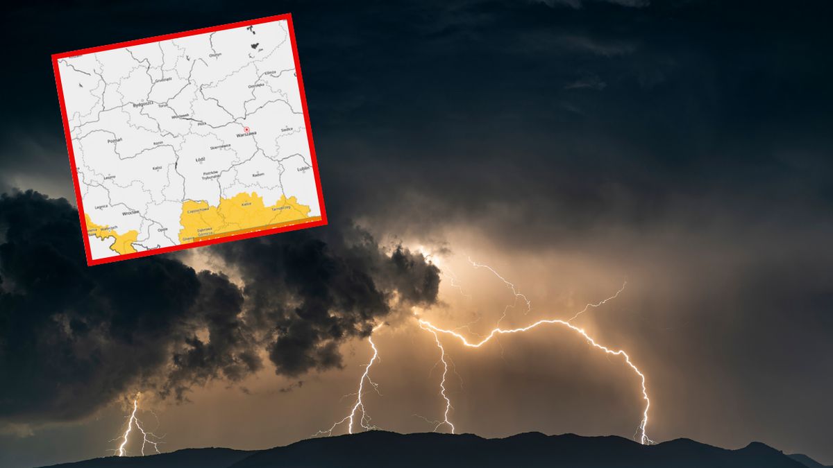 W których częściach kraju pojawią się burze?