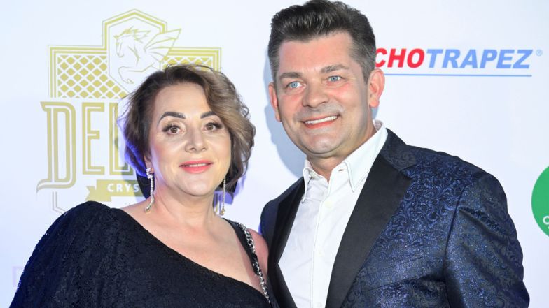 Zenek Martyniuk z żoną Danusią 