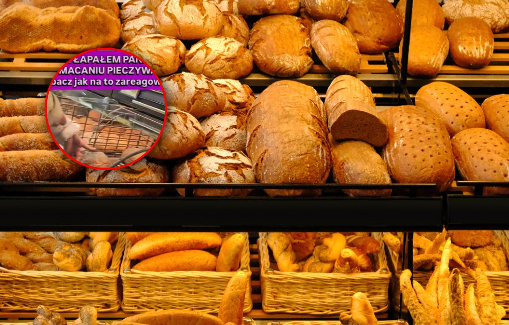 Przyłapał panią w sklepie