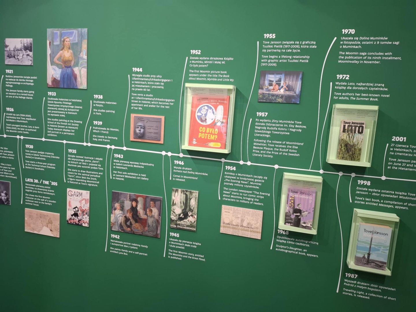 Wystawa Muminków w Muzeum Kinematografii w Łodzi