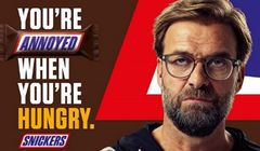Głodny Jürgen Klopp nie jest sobą w reklamie Snickersa (wideo)
