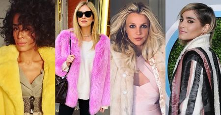Piękne sztuczne futra - trendy na zimę