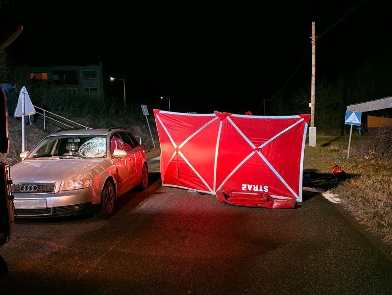 Wilków: Tragiczny wypadek na przejściu dla pieszych. Nie żyje 55-latek