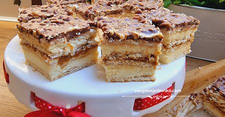 Ciasto Maxi king bez pieczenia. Idealne do kawy