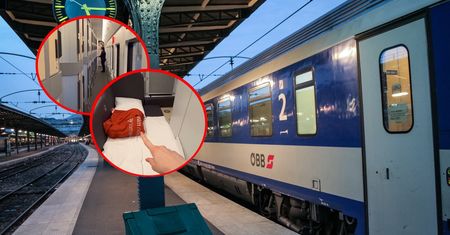 Pokazała kapsuły do spania w pociągu. "Trochę jak w trumnie"