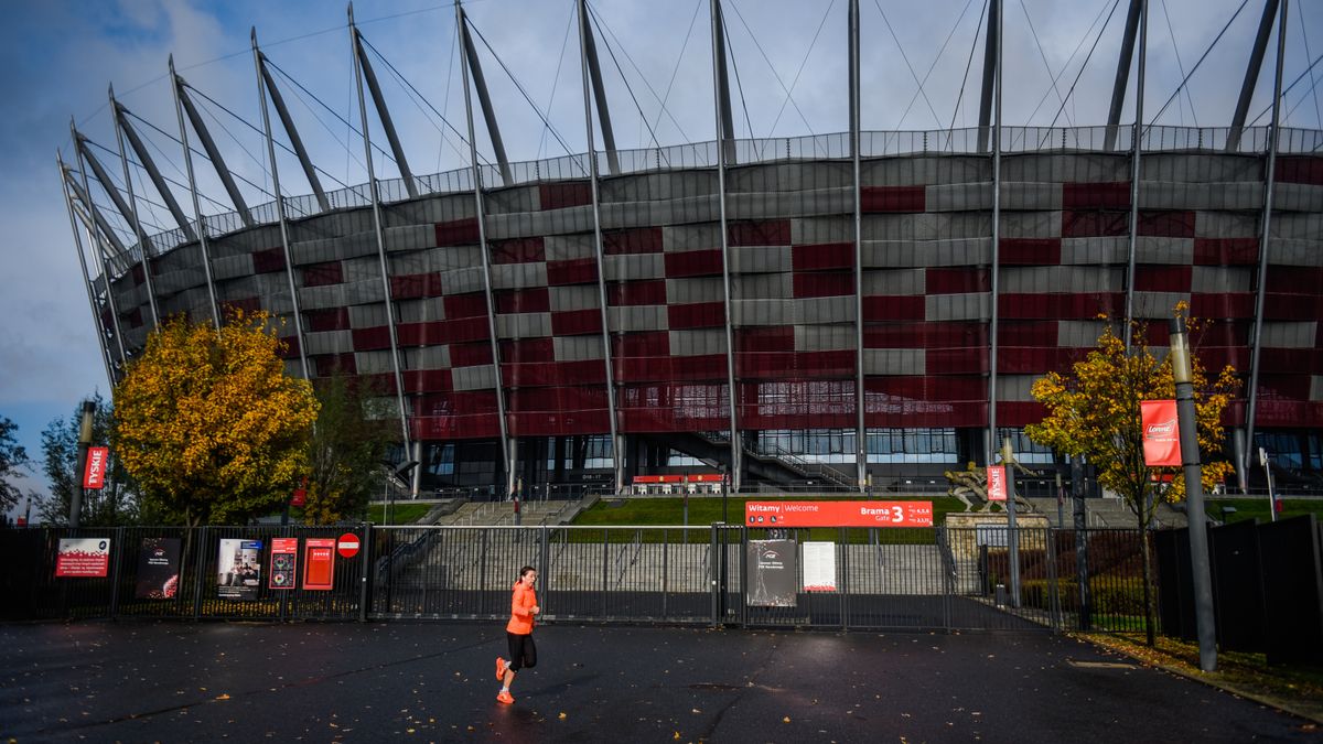 Na zdjęciu Stadion Narodowy w Warszawie