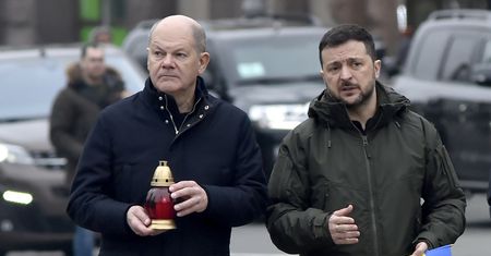 "Cyniczna gra". Scholz w ogniu krytyki po spotkaniu z Zełenskim