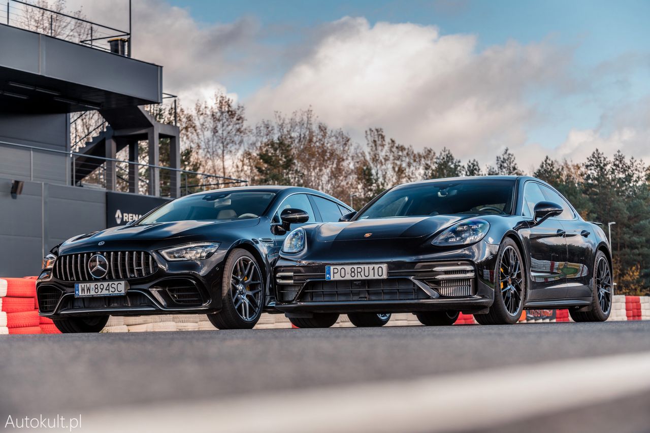 Mercedes-AMG GT 4-door Coupé 63 S kontra Porsche Panamera Turbo (2020) (fot. Konrad Skura)