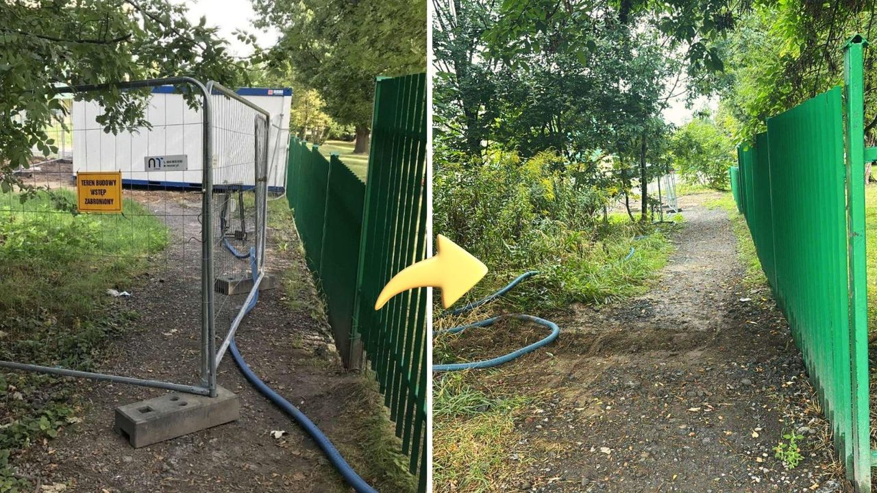 Kraków: Niebezpieczna droga do szkoły blisko budowy. Miasto reaguje