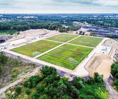 Cztery boiska, mnóstwo zieleni, a nawet wodospad. Rewolucja na Śląsku