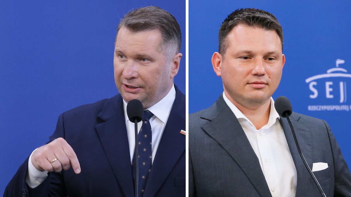 Przemysław Czarnek i Sławomir Mentzen