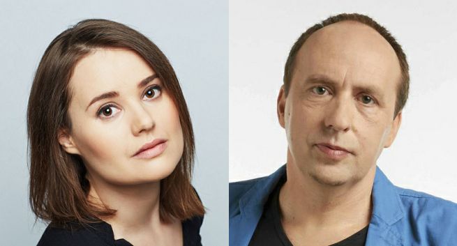 Piotr Skwirowski, Marta Piątkowska i Tomasz Matusik w redakcji Next.gazeta.pl