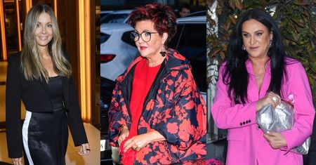 Celebrytki na gali Woman Power: grająca nogą Małgorzata Rozenek, Jolanta Kwaśniewska, Kayah w różowym garniturze... (ZDJĘCIA)