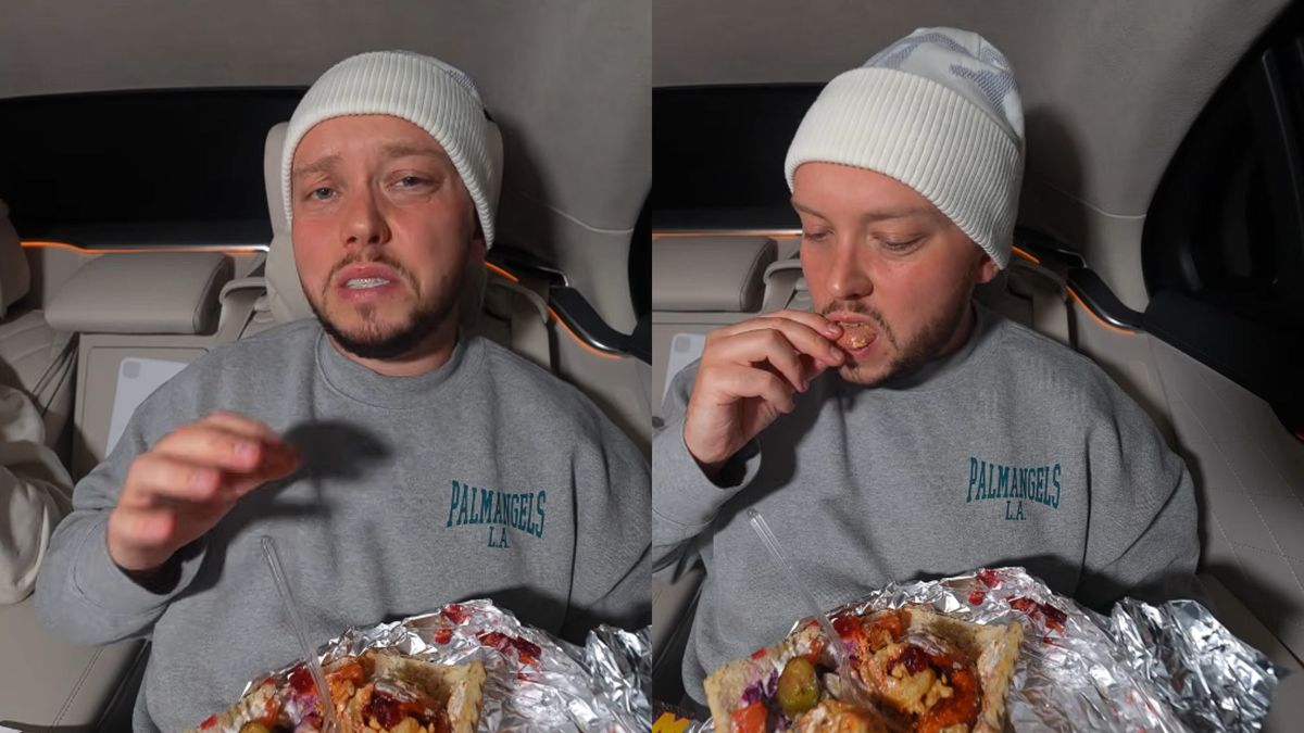 Książulo testuje kebaba